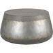 Aries 31 X 18 inch Silver Outdoor Coffee Table